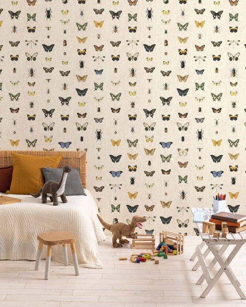 FLAX WALLPAPER | Insects Encyclopedia | FWP-ENC-01